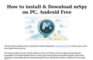 Installing Mspy Iphone No Jailbreak